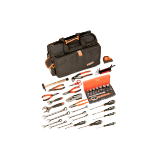 Fabric Tool Bag Service Engineer's Toolkit - 51 Pcs