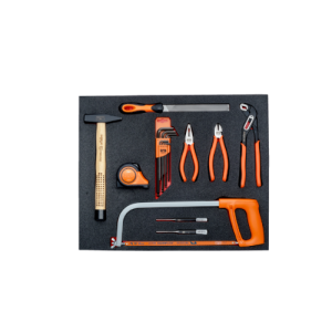 Fit&Go 3/3 Foam Inlay Pliers/Striking/Measuring Toolset - 18 Pcs  FF1A03