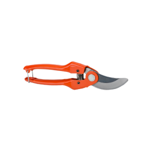 Bypass Secateurs with Stamped/Pressed Steel Handle and Straight Cutting Head