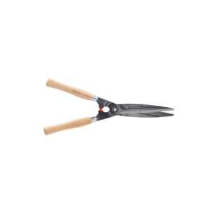 Heavy Duty Hedge Shears with Wooden Handle